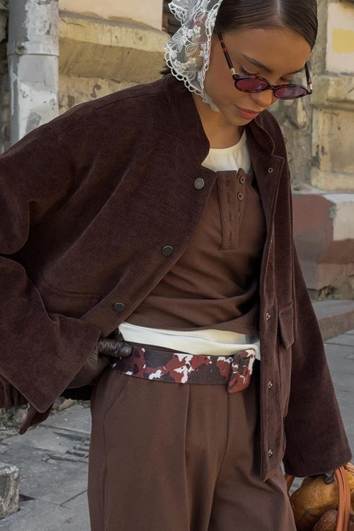 Lune London | Collar Single-Breasted Jacket