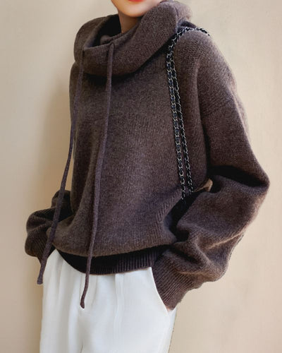 Lune London | Merino Wool Troll Neck Sweater