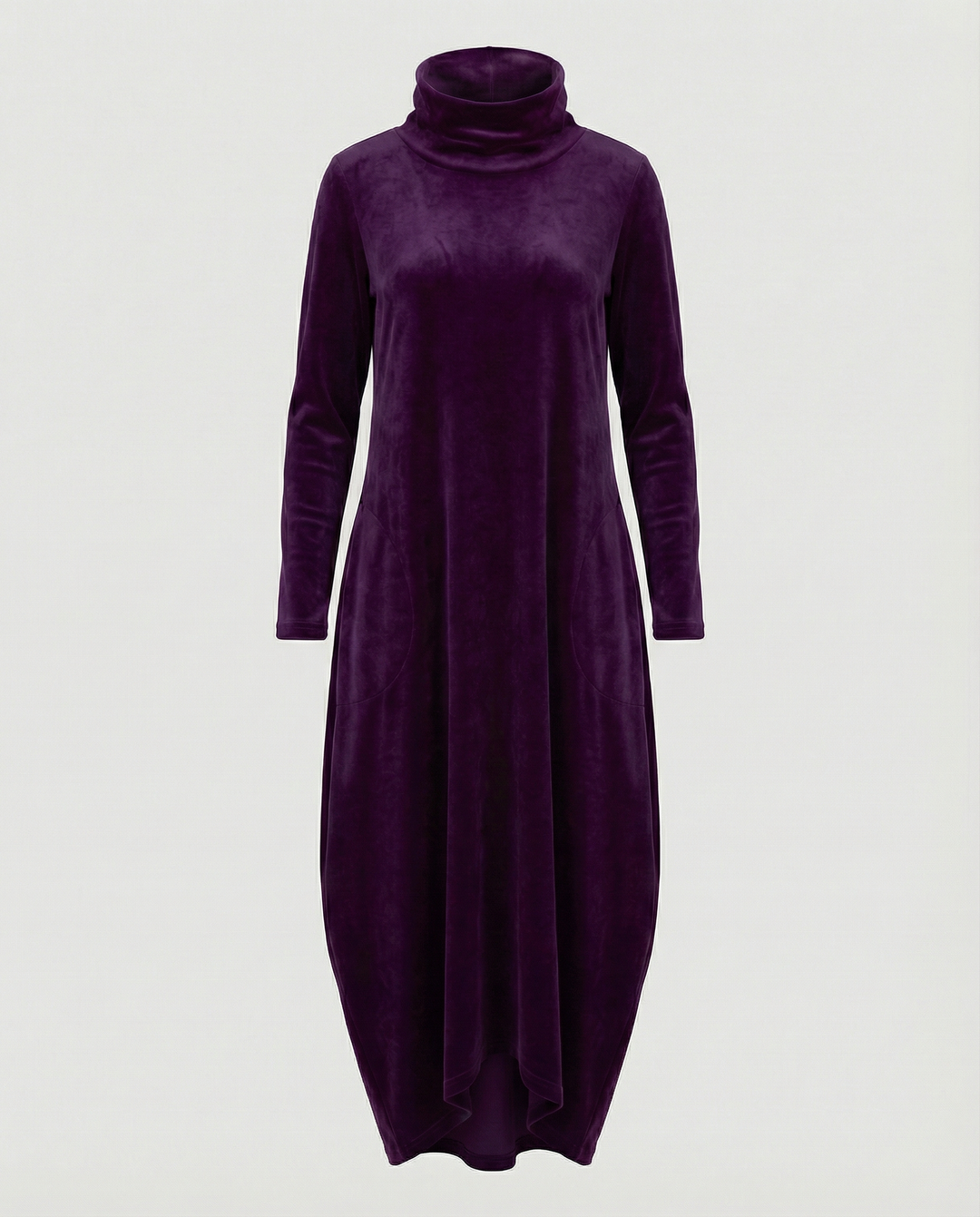 Women’s Velvet Dress with Pockets – Elegant & Comfortable | Lune London