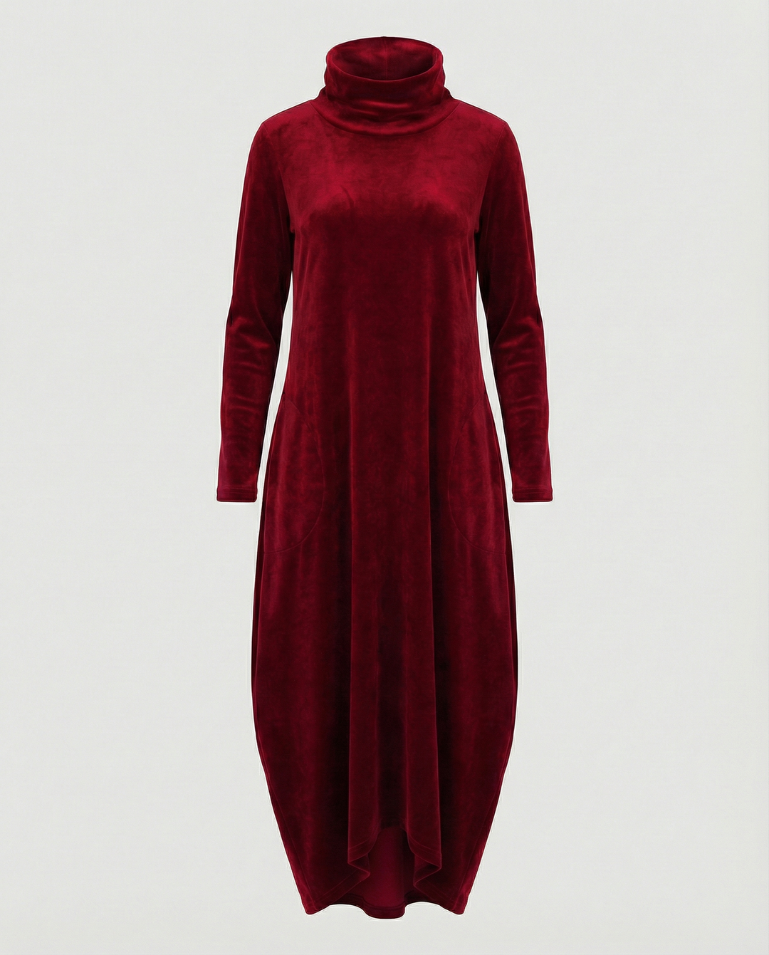 Women’s Velvet Dress with Pockets – Elegant & Comfortable | Lune London