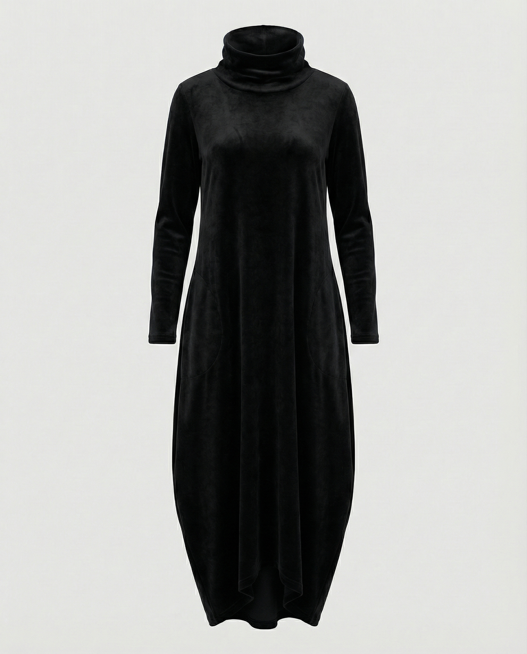 Women’s Elegant Velvet Dress with Pockets for Everyday & Events | Lune London