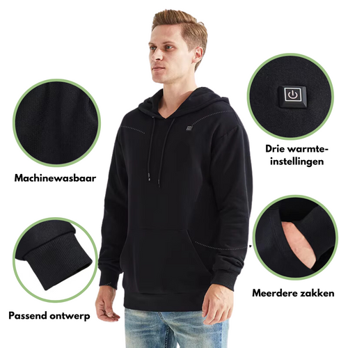 Lune London | Hoodie - USB - Elegant and warm for winter