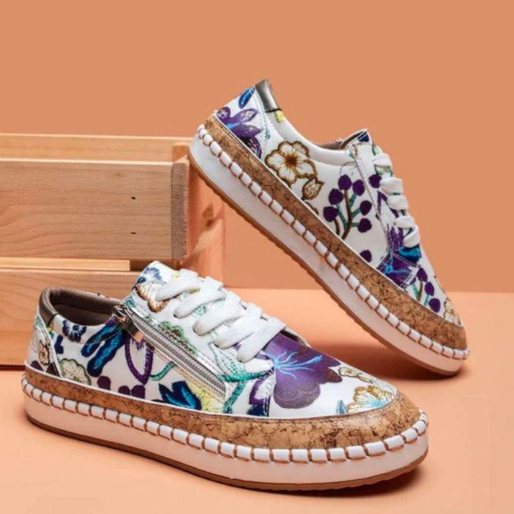 Lune London | Orthopedic Floral Sneakers