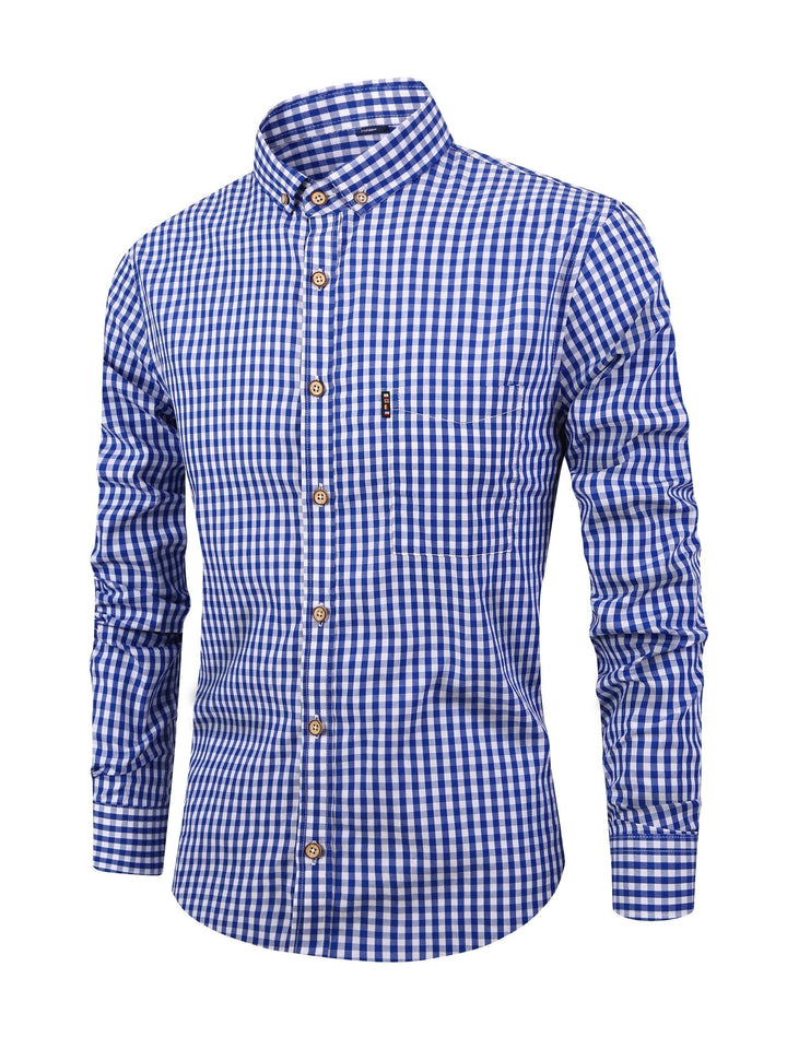 Lune London | Plaid Shirt for Men – Elegant & Versatile