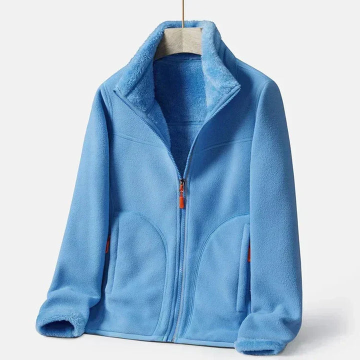 Lune London | Women's Double-Breasted Fleece Jacket