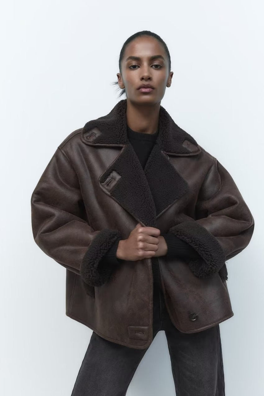 Lune London | Reversible Shearling Jacket