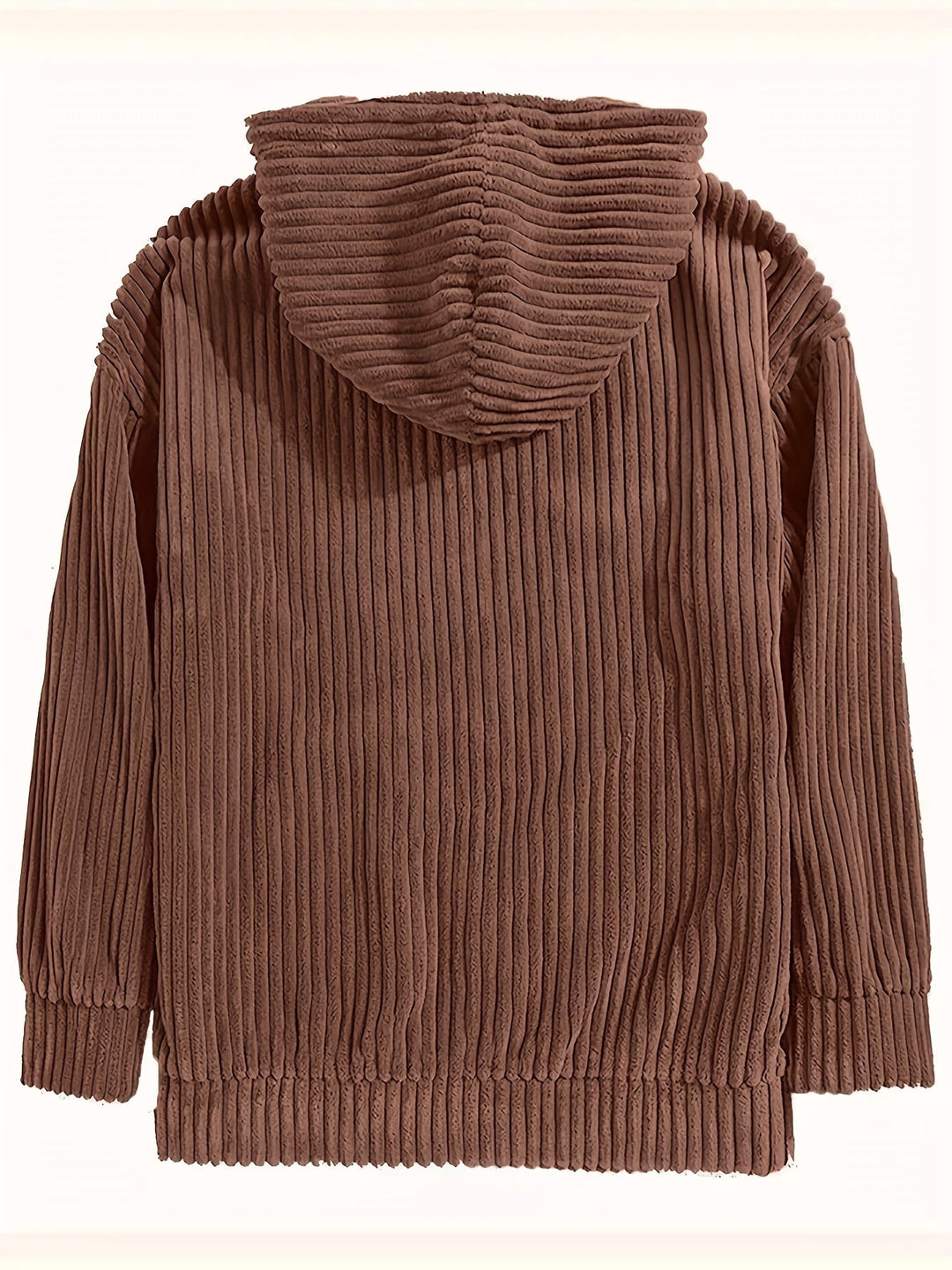 Lune London | Komfort ribbed velvet hoodie