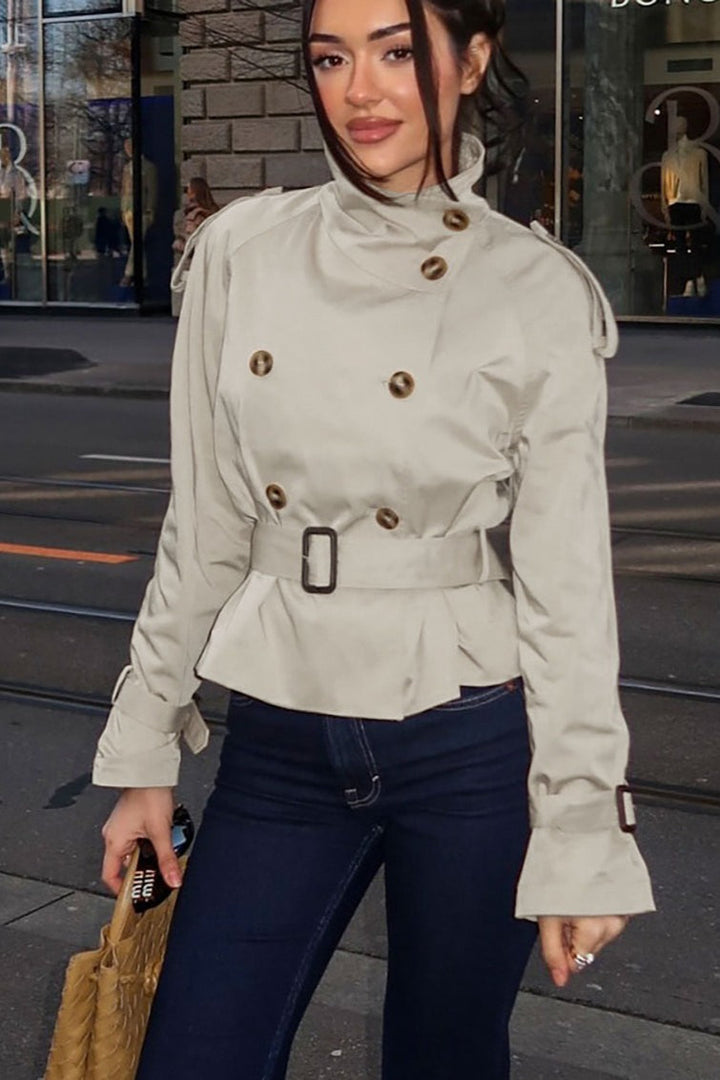 Lune London | Collar-Belt-Short Jacket