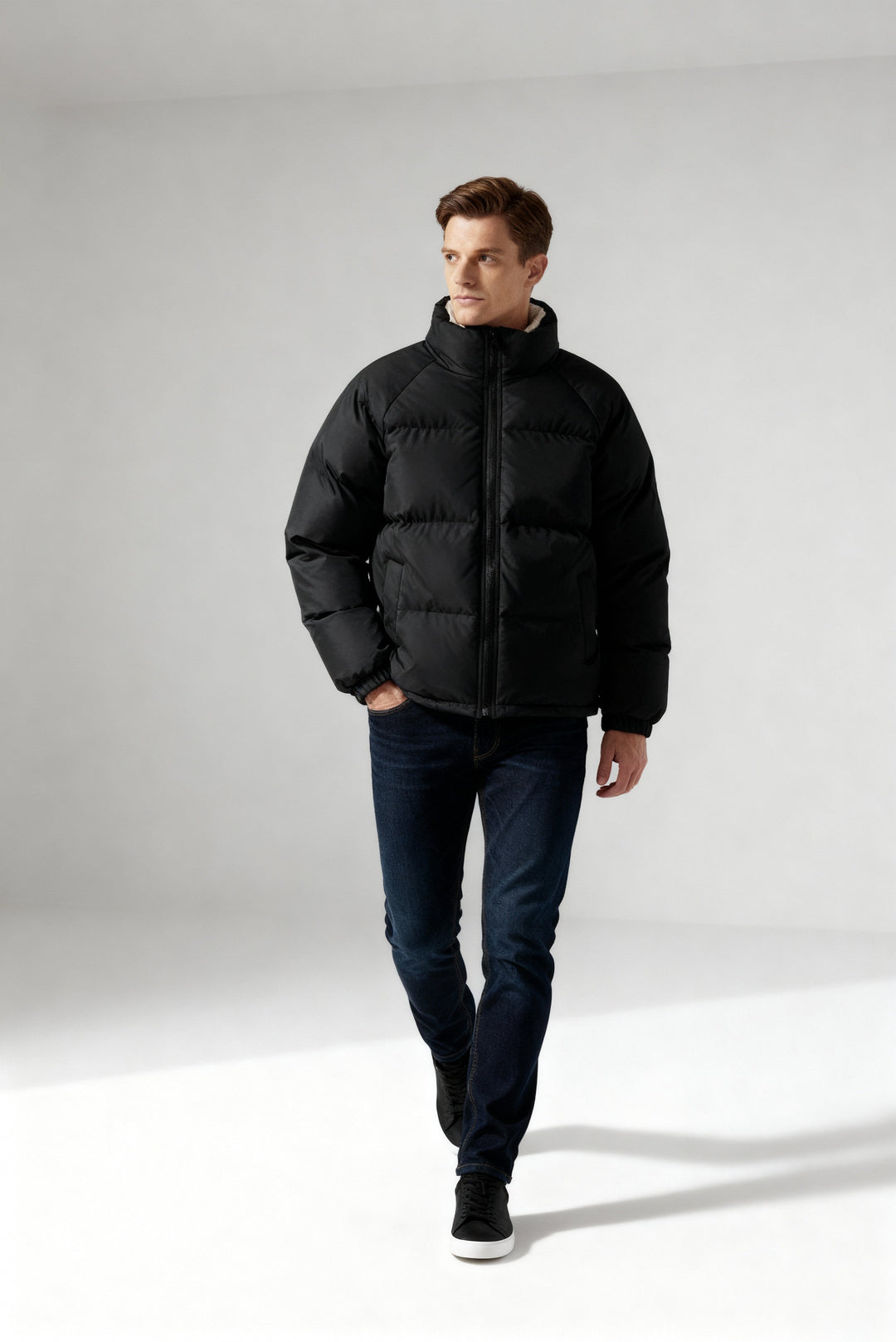 Lune London | Fleece-Lined Puffer Jacket
