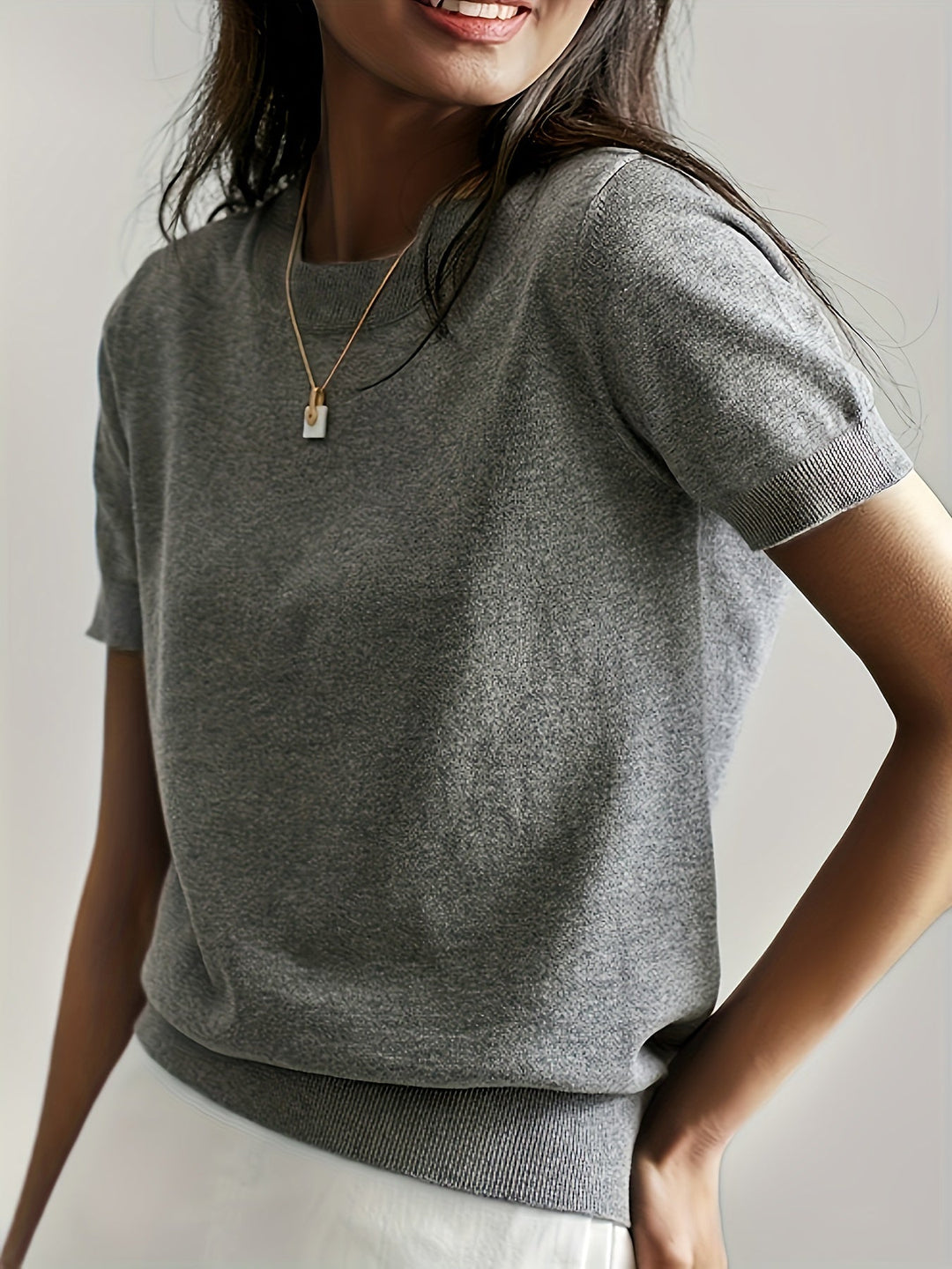 Chic Und Stil | Cashmere Sweater Soft and Breathable Casual and Elegant