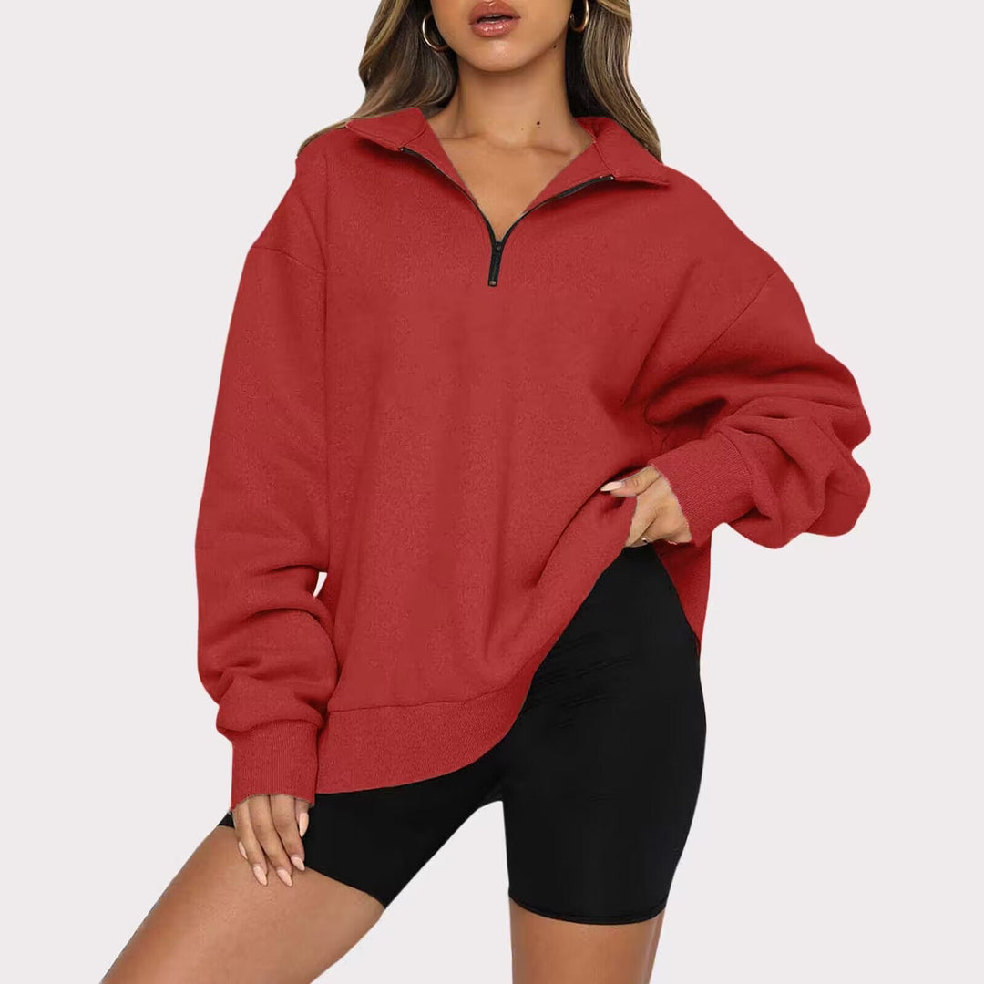 Lune London | Sweatshirt with collar for women