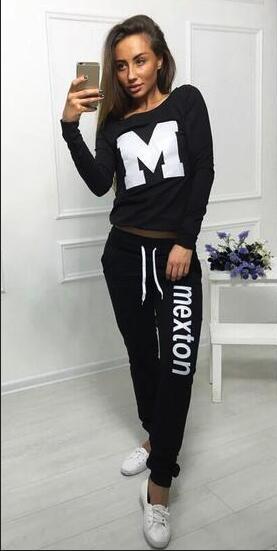 Ensemble de loisirs sportif pour femmes avec impression créative Chic & Stil