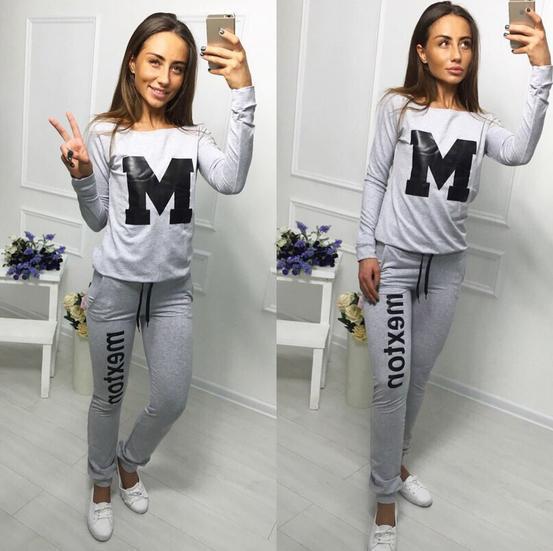 Ensemble de loisirs sportif pour femmes avec impression créative Chic & Stil