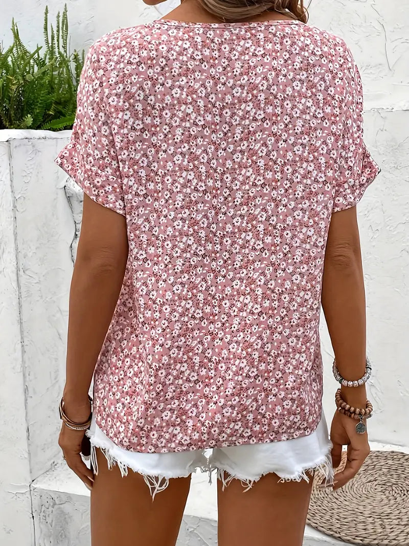 Lune London | Floral Button Blouse