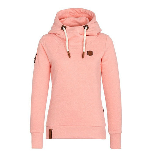 Women's Casual Hooded Sweatshirt with Comfortable Fit and Stylish Details Lune London