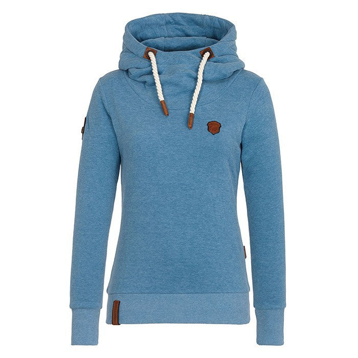 Women's Casual Hooded Sweatshirt with Comfortable Fit and Stylish Details Lune London