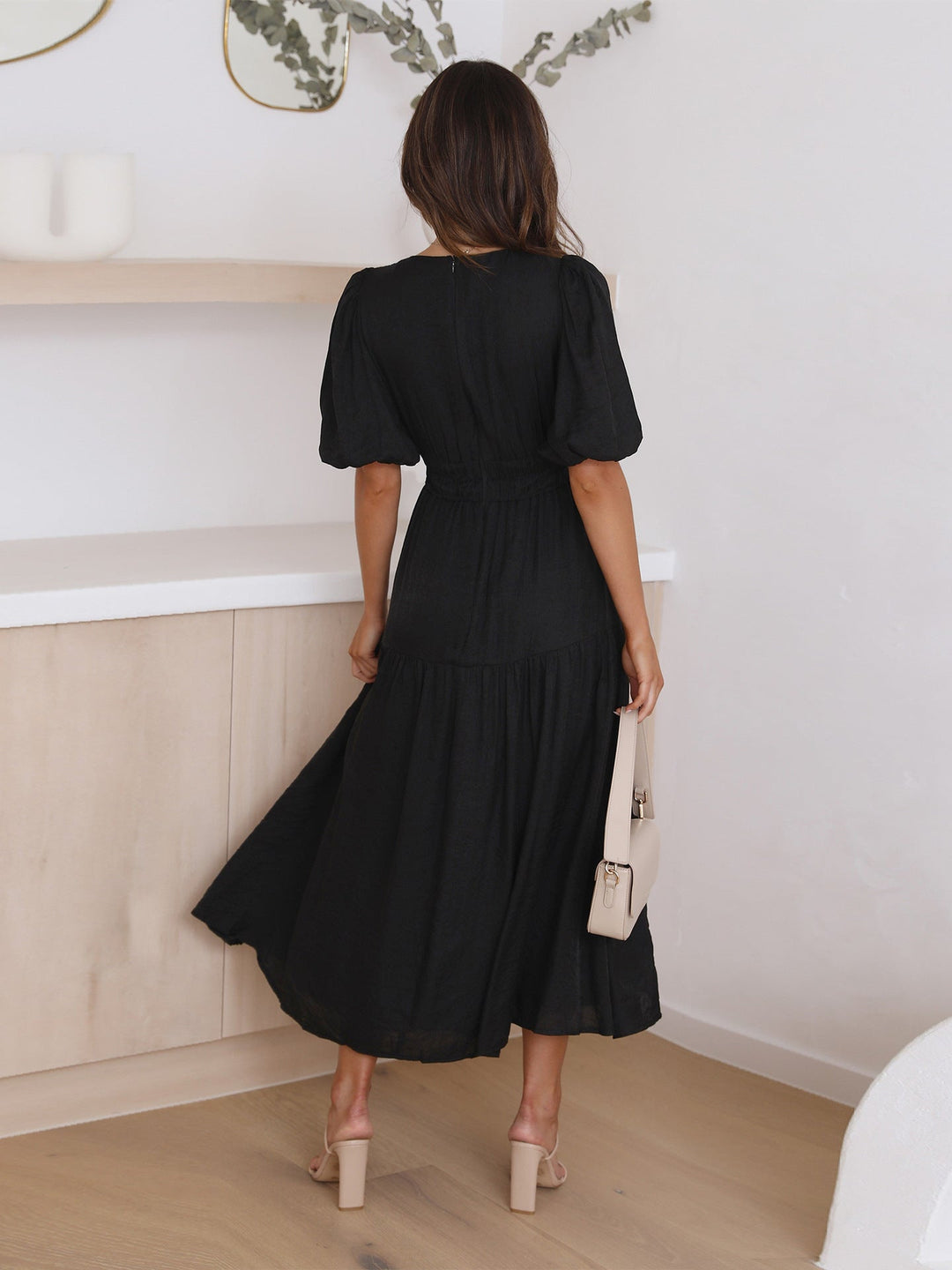 Lune London | Dress with Puff Sleeves for Women