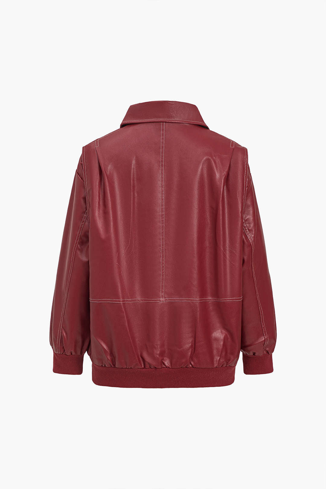 Lune London | Solid Colors Collar Zipper Jacket