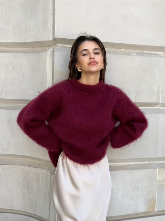 Lune London | Soft Mohair Knitted Pullover