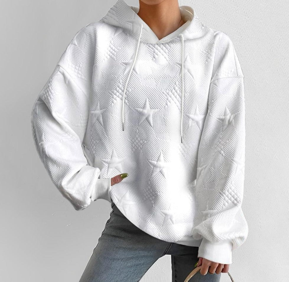 Lune London | Plain white long sleeve sweatshirt