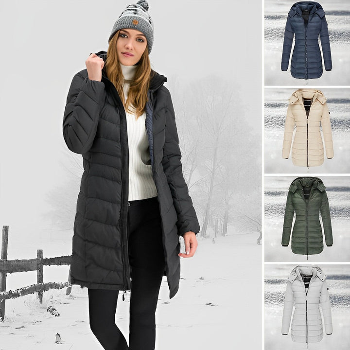 Lune London | Down jacket with hood and zipper