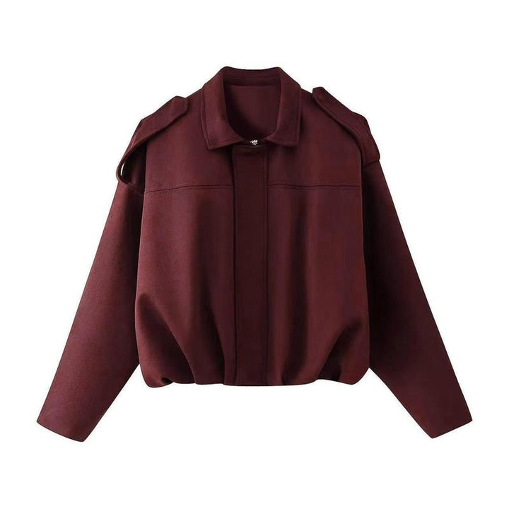 Lune London | Suede Bomber Jacket