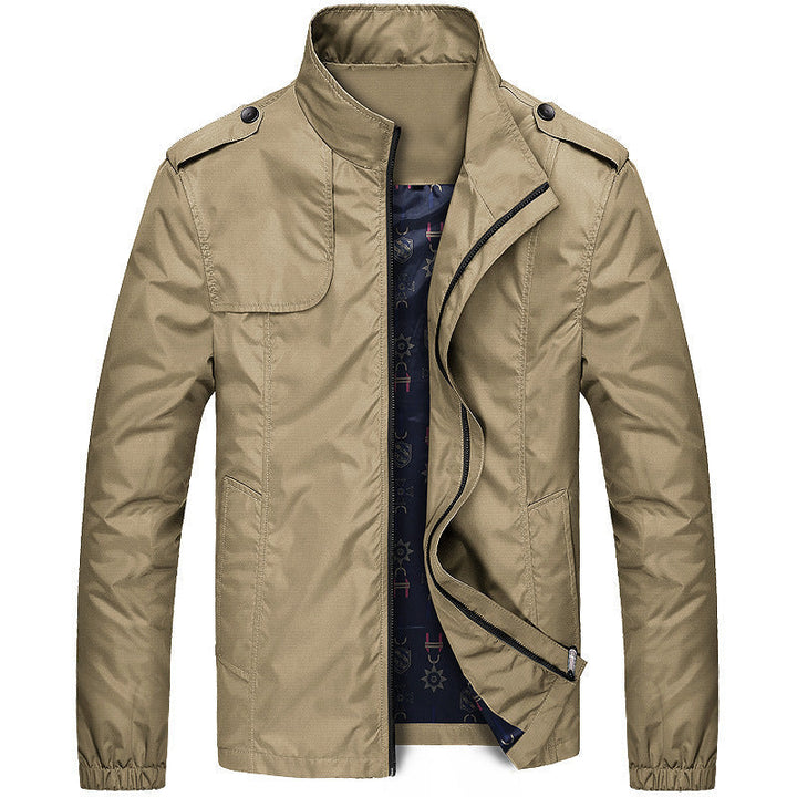 Lune London | Slim Fit Leisure Jacket - Windproof Transitional Jacket with High Collar and Pockets, Modern Design for Everyday and Outdoor Activities