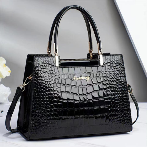 Lune London | Handbag Made Of Shiny Crocodile