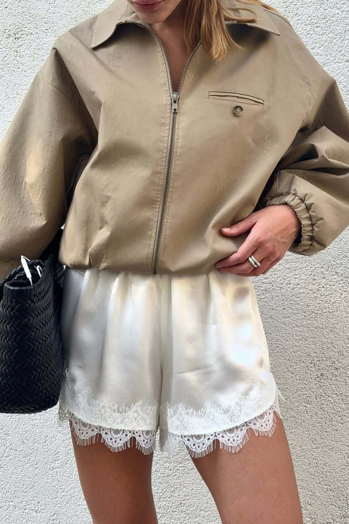 Lune London | Up Cropped Khaki Jacket