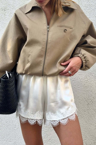 Lune London | Up Cropped Khaki Jacket