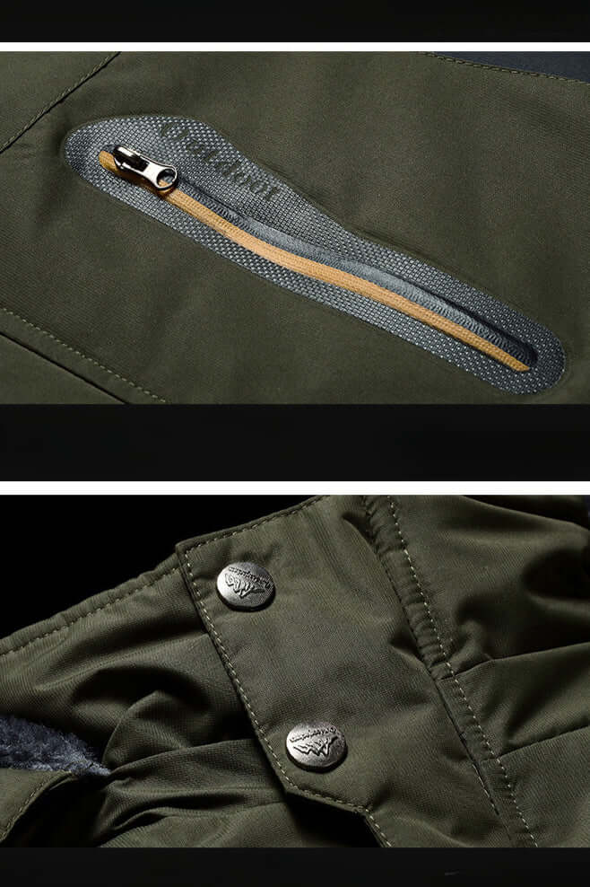 Lune London | Men's Waterproof Fleece-Lined Winter Jacket