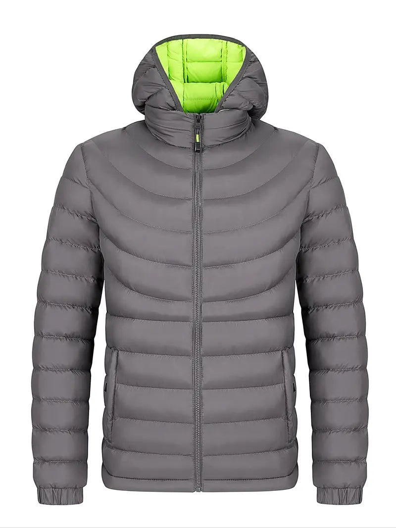 Lune London | Men's jacket lined with high collar for autumn and winter
