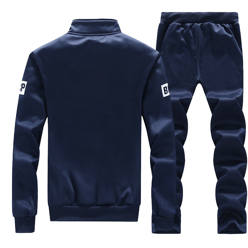Men's sporty tracksuit with zipper and side pockets Chic und Stil