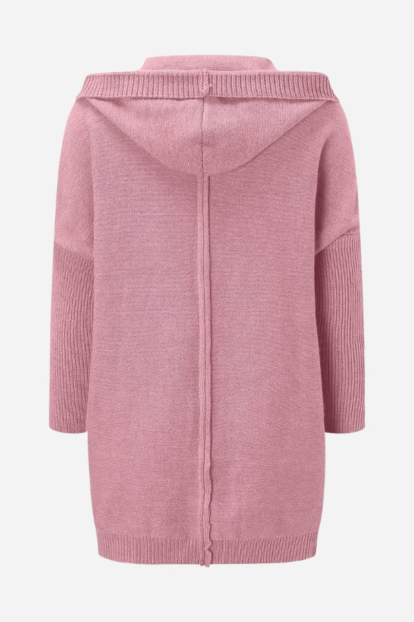 Lune London | Oversized Knit Cardigan with Hood