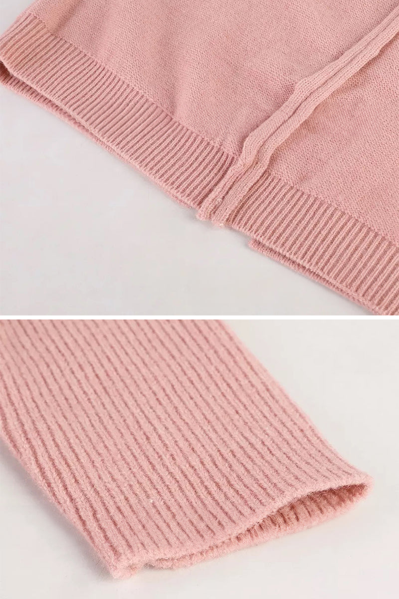 Lune London | Oversized Knit Cardigan with Hood