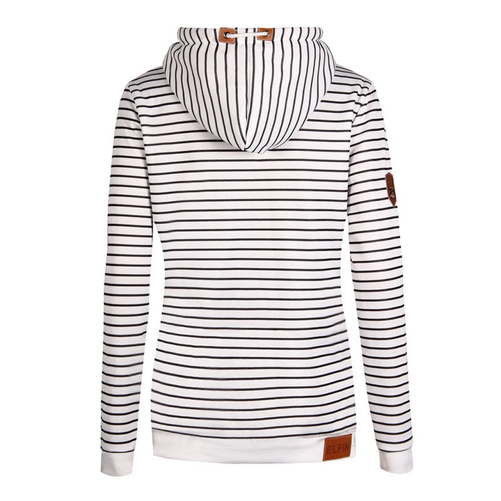 Ladies comfortable layered sweater with high collar Lune London