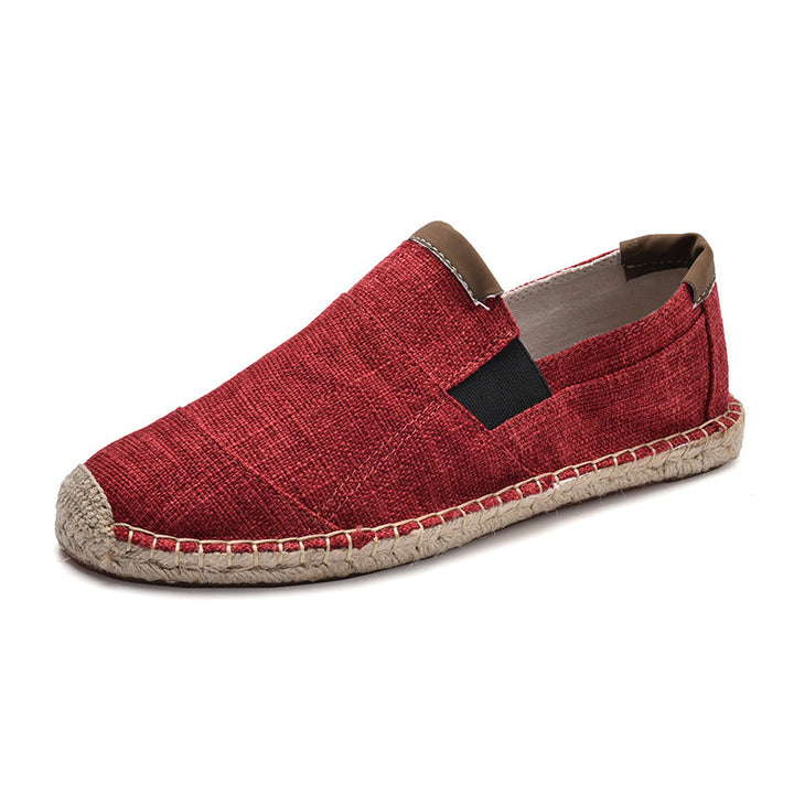 Lune London | Boss Stylish Handmade Canvas Straw Shoes Summer Chic