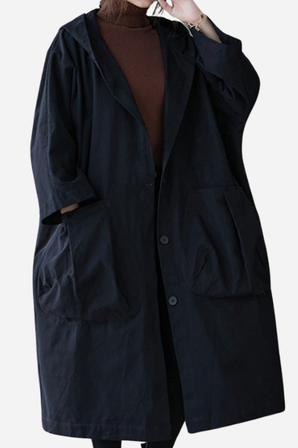 Chic Und Stil | Oversized Waterproof Windbreaker Jacket