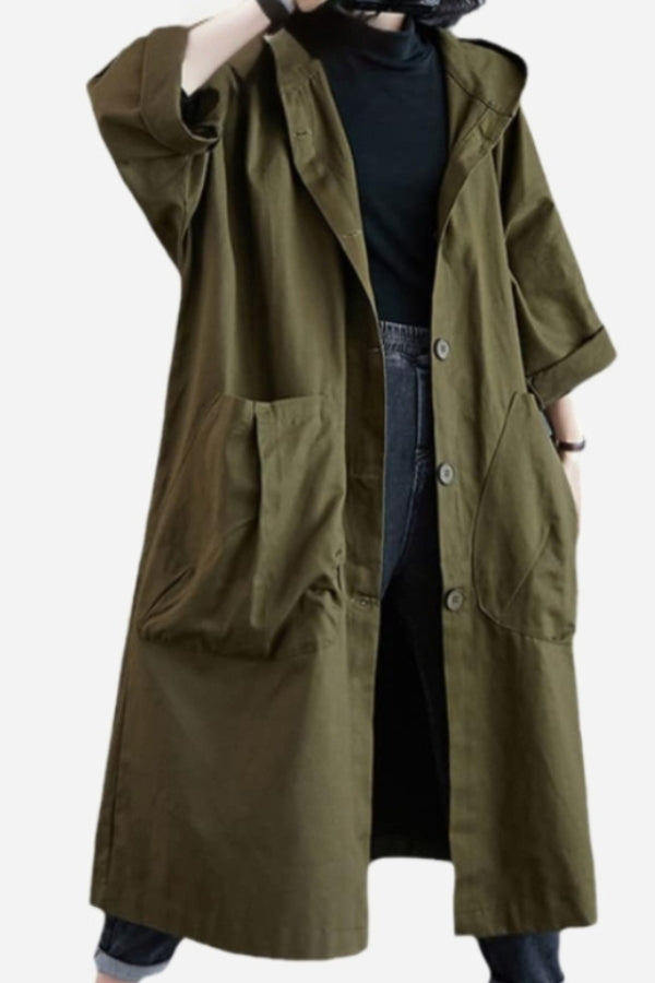 Chic Und Stil | Oversized Waterproof Windbreaker Jacket