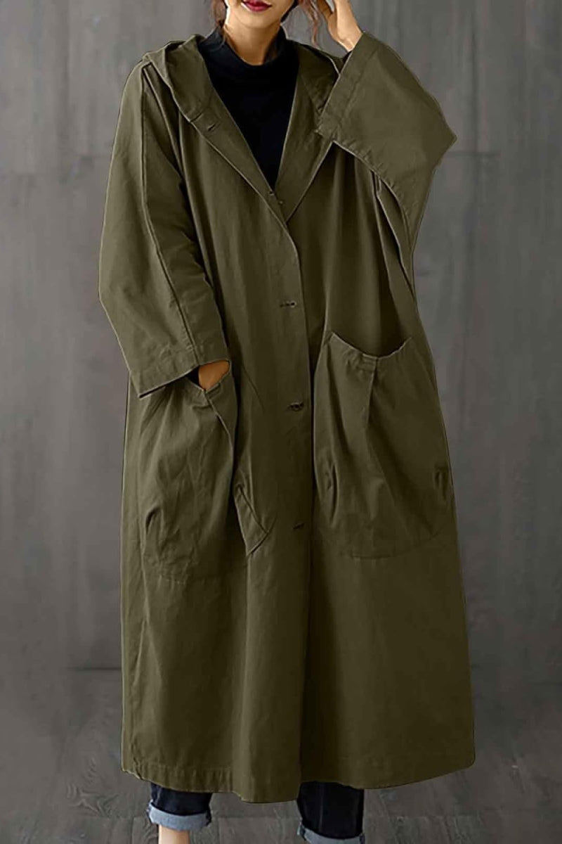Chic Und Stil | Oversized Waterproof Windbreaker Jacket