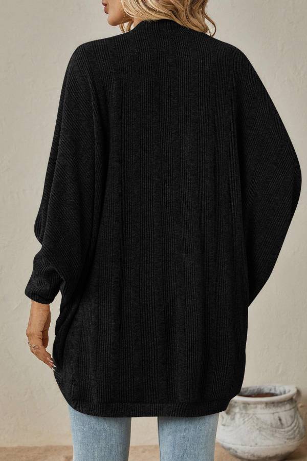 Lune London | Bat Sleeve Cardigan Loose Knit Jacket