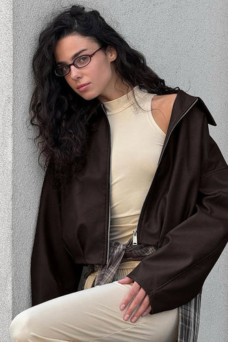 Lune London | Suede Moto Style Jacket