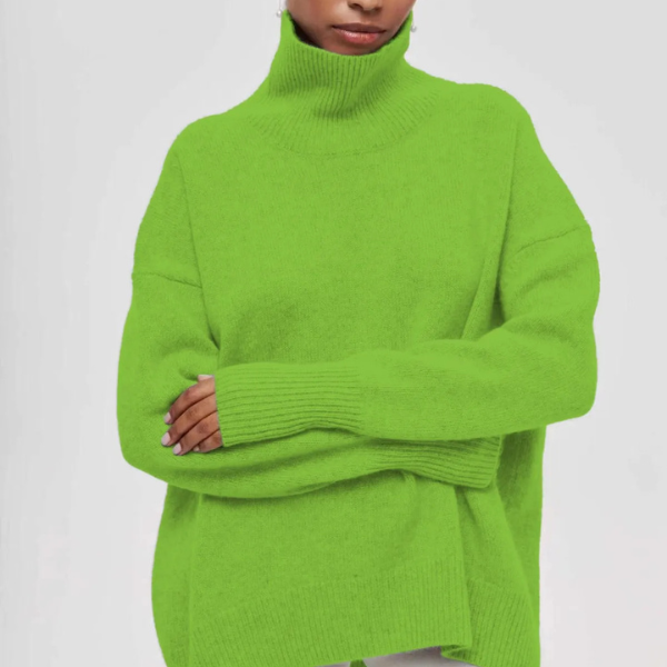 Lune London | Turtleneck sweater for women - Casual cut - Winter