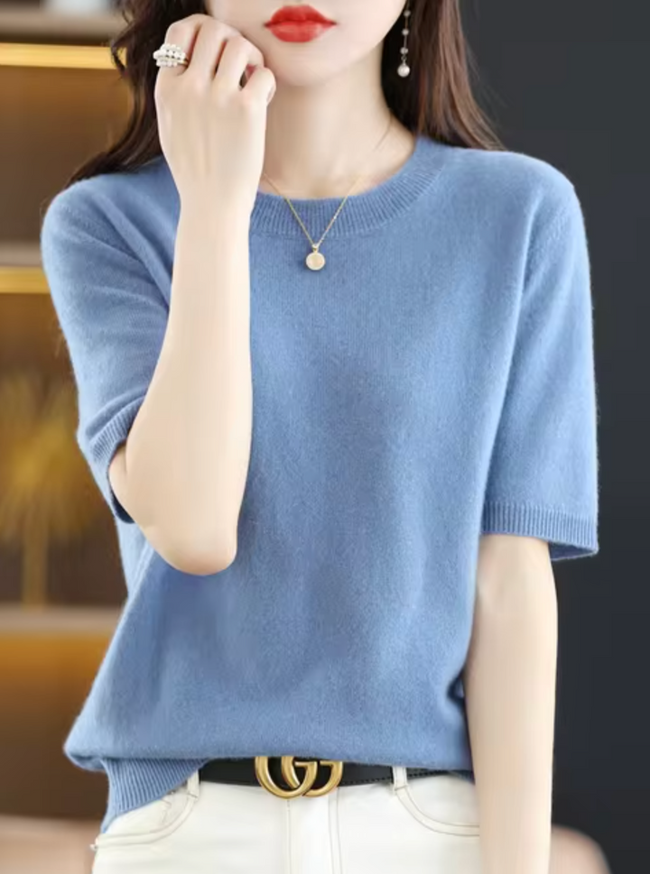 Lune London | Short-Sleeved Wool Sweater
