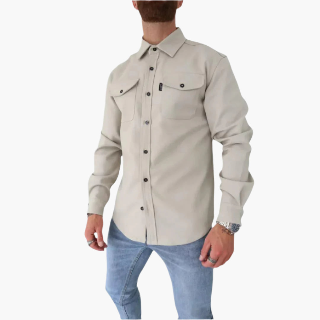 Lune London | Overshirt Jacket - Modern Button-up Shirt for Leisure and Business