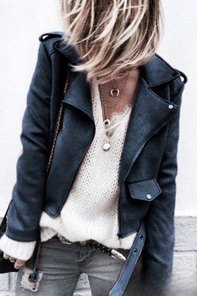 Lune London | Elegant leisure jacket with patchwork elements