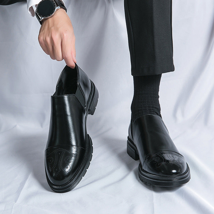 Lune London | Elegant Men's Shoes Classic Slip-ons Suit Shoes with Elegant Finish
