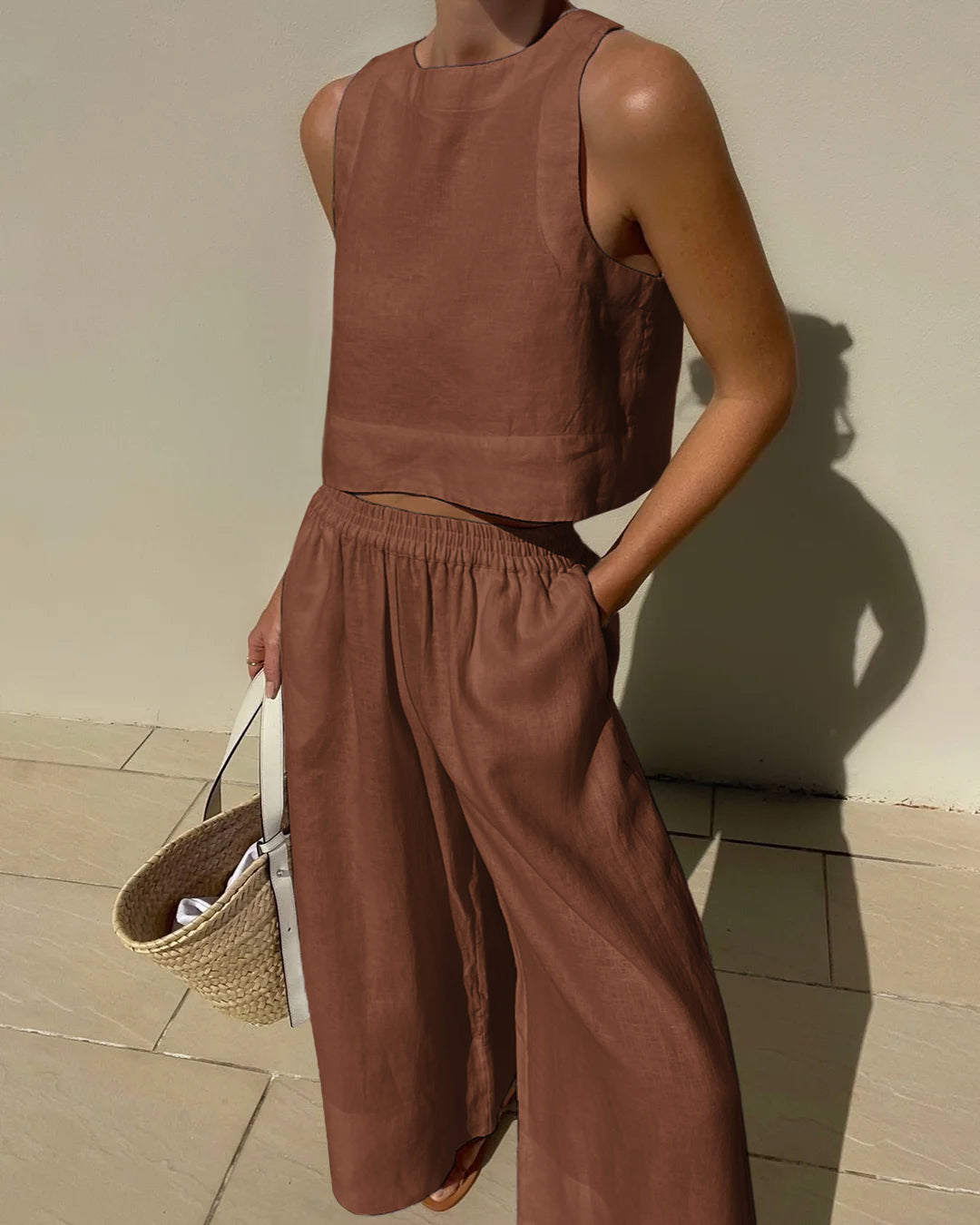 Lune London | Two-piece linen set