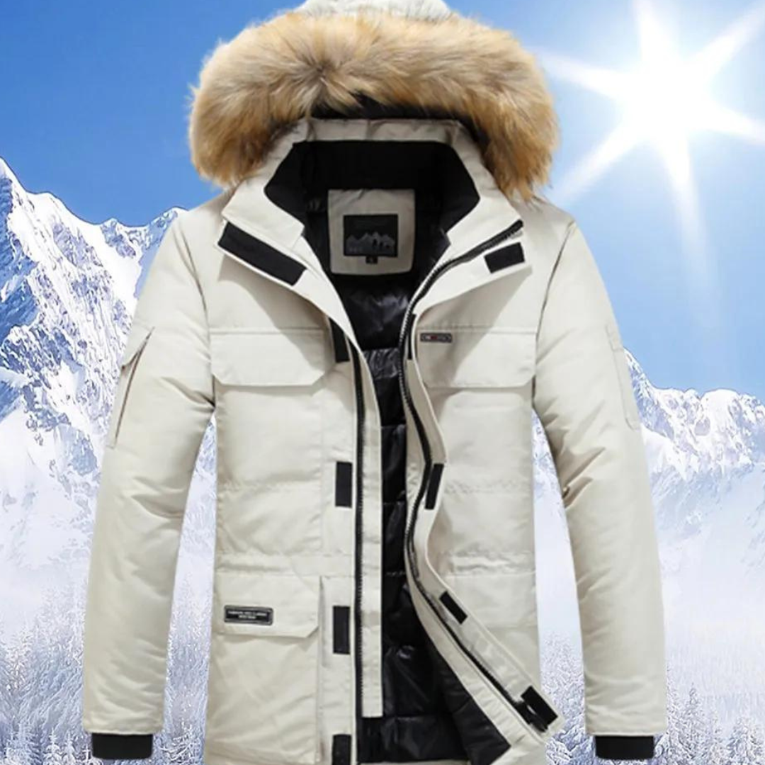 Lune London | Parka Men with Fur Collar