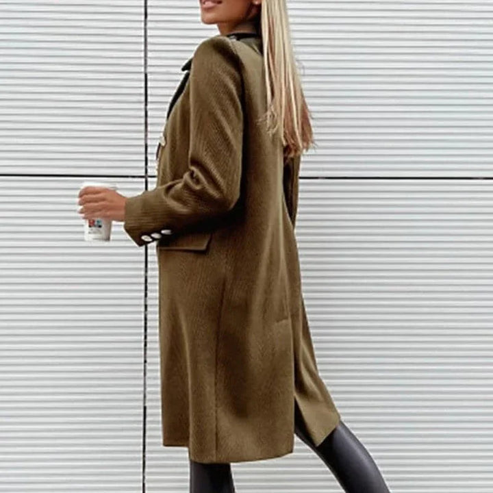 Lune London | Coat - Double-breasted - Knee-length - Elegant and Classic Design